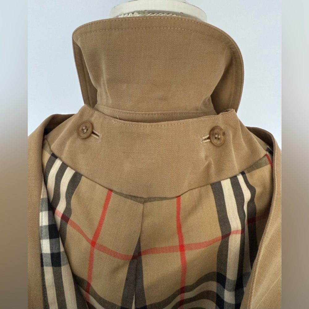 Vintage Burberry’s’ Hooded Coat - Size 4 - Picture 8 of 16